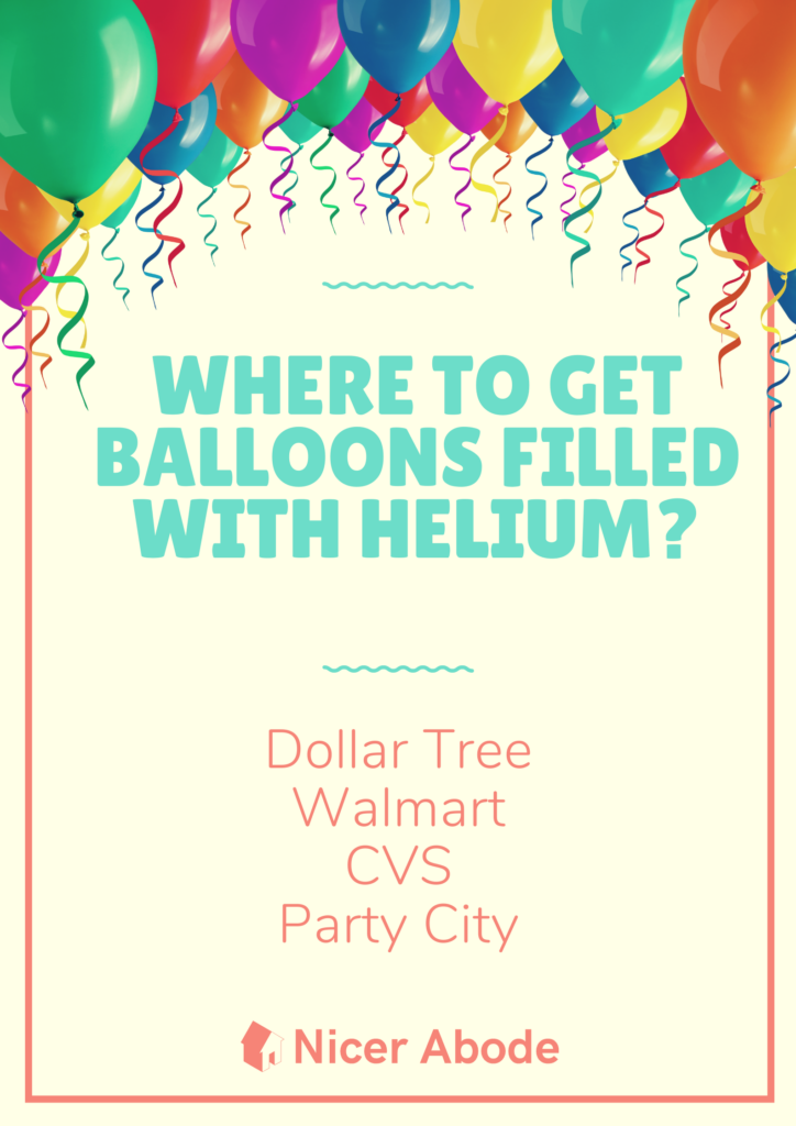 WHERE TO GET BALLOONS FILLED WITH HELIUM?