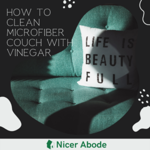 How to clean microfiber couch with vinegar