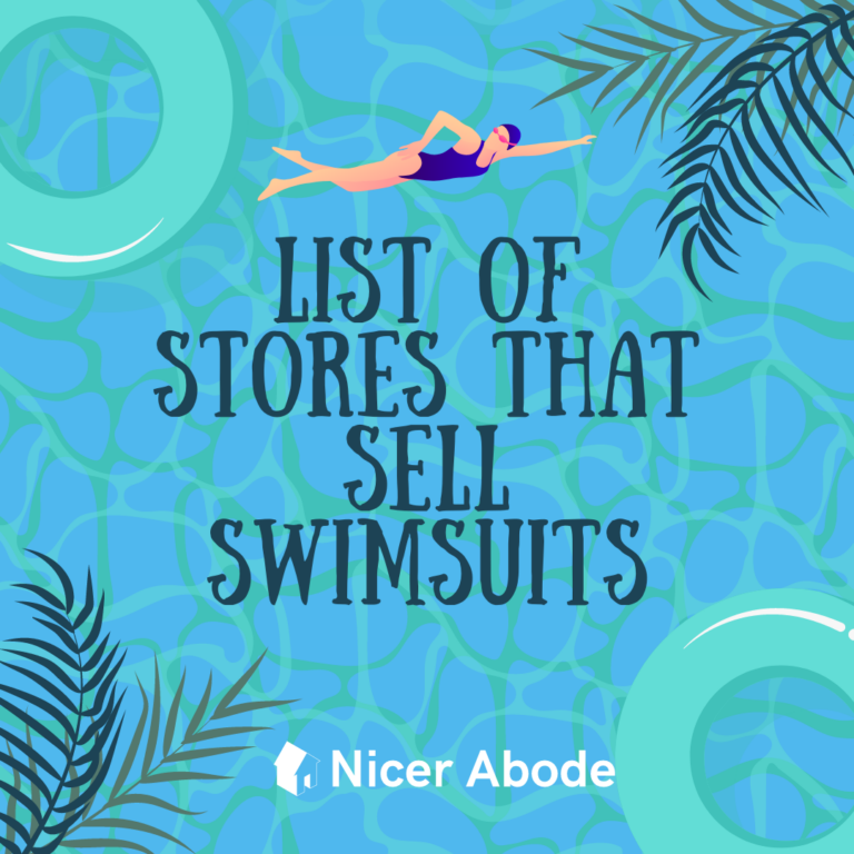 LIST OF STORES THAT SELL SWIMSUITS