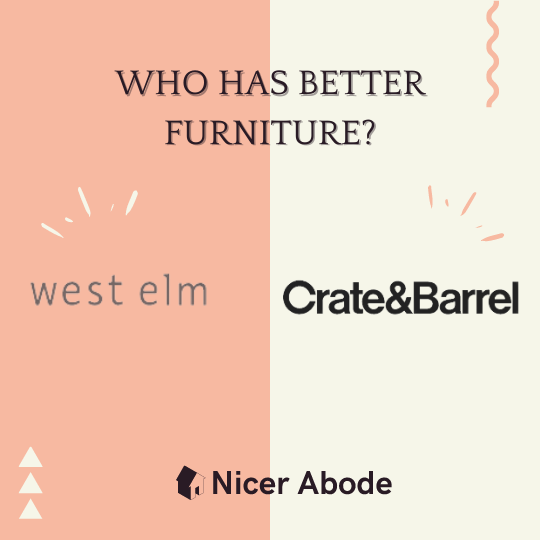west elm vs crate and barrel