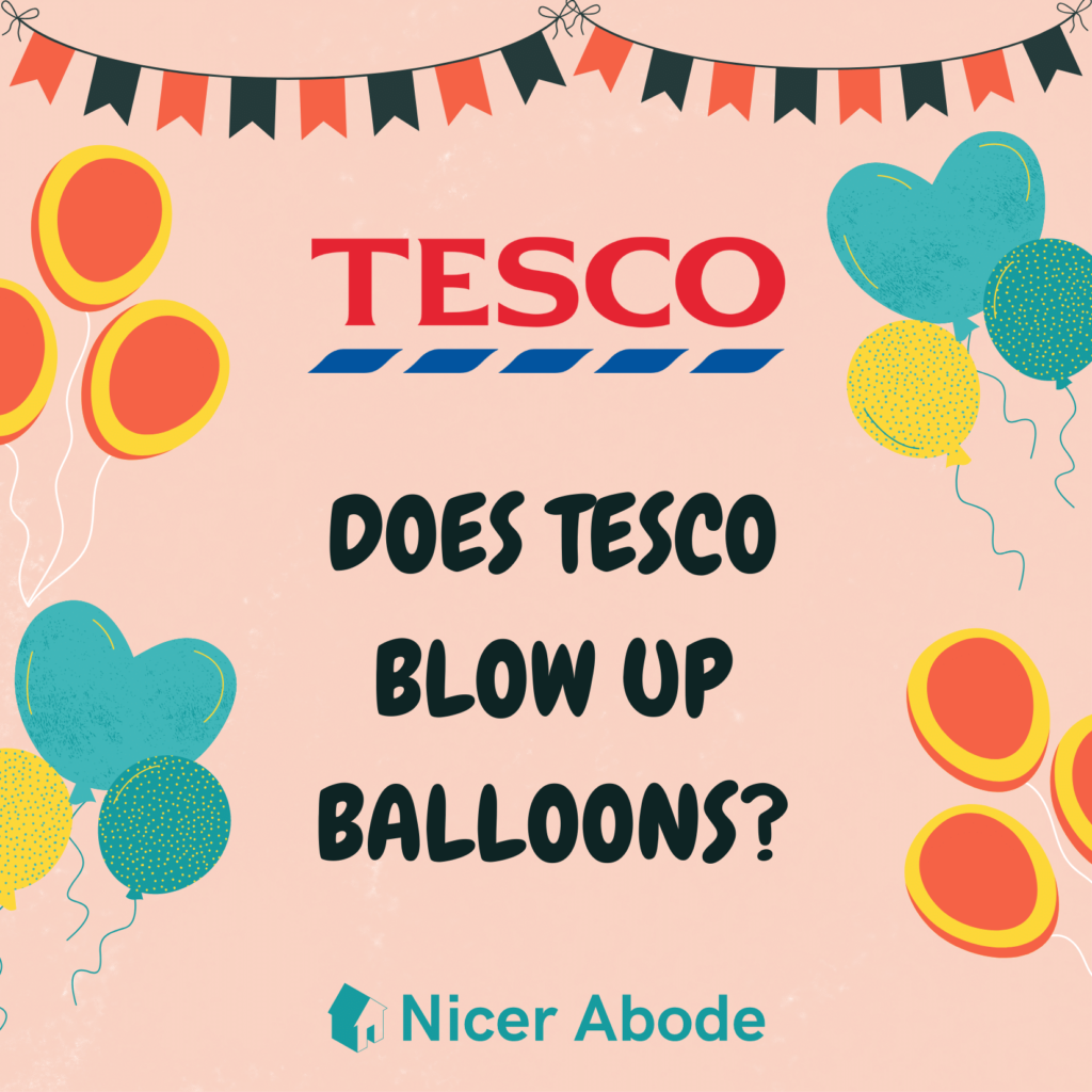 DOES TESCO BLOW UP BALLOONS
