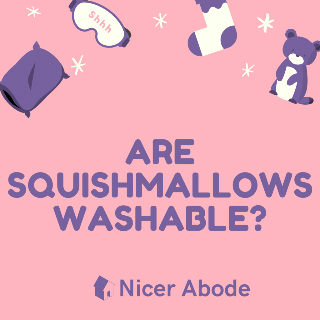 are squishmallows washable