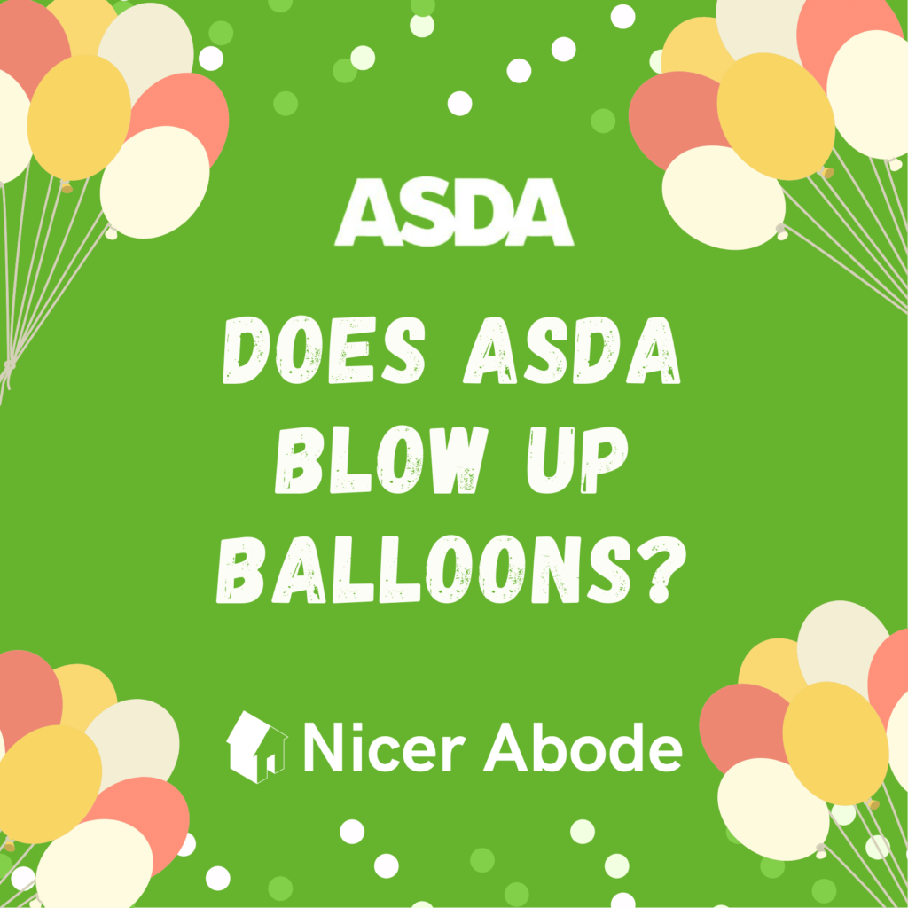 does asda blow up balloons