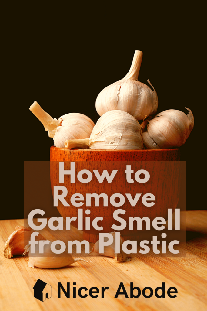 How to Remove Garlic Smell from Plastic