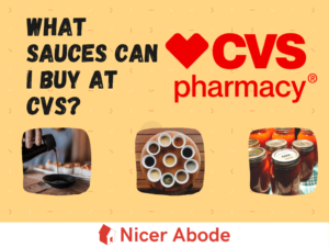 WHAT SAUCES CAN I BUY AT CVS (1)